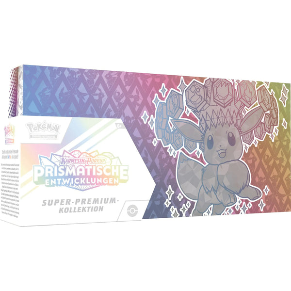 Pokemon Prismatische Entwicklungen Super-Premium-Kollektion Deutsch