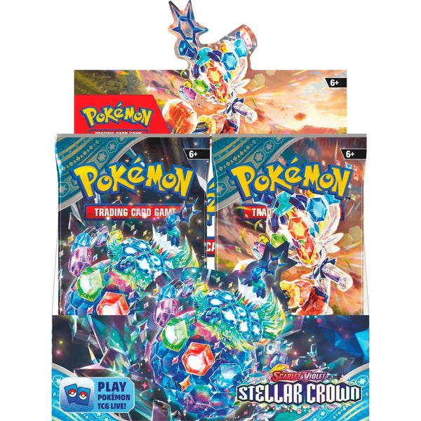 Pokemon Stellar Crown Booster Display SV07 EN