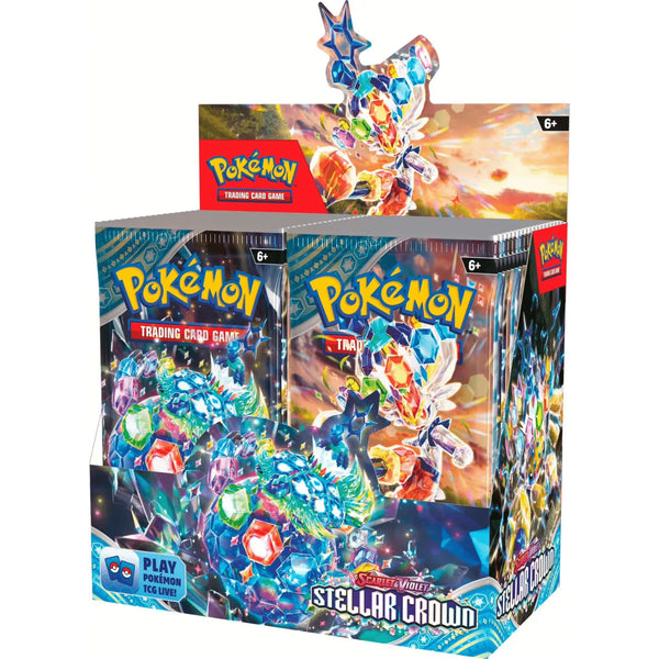 Pokemon Stellar Crown Booster Display SV07 EN