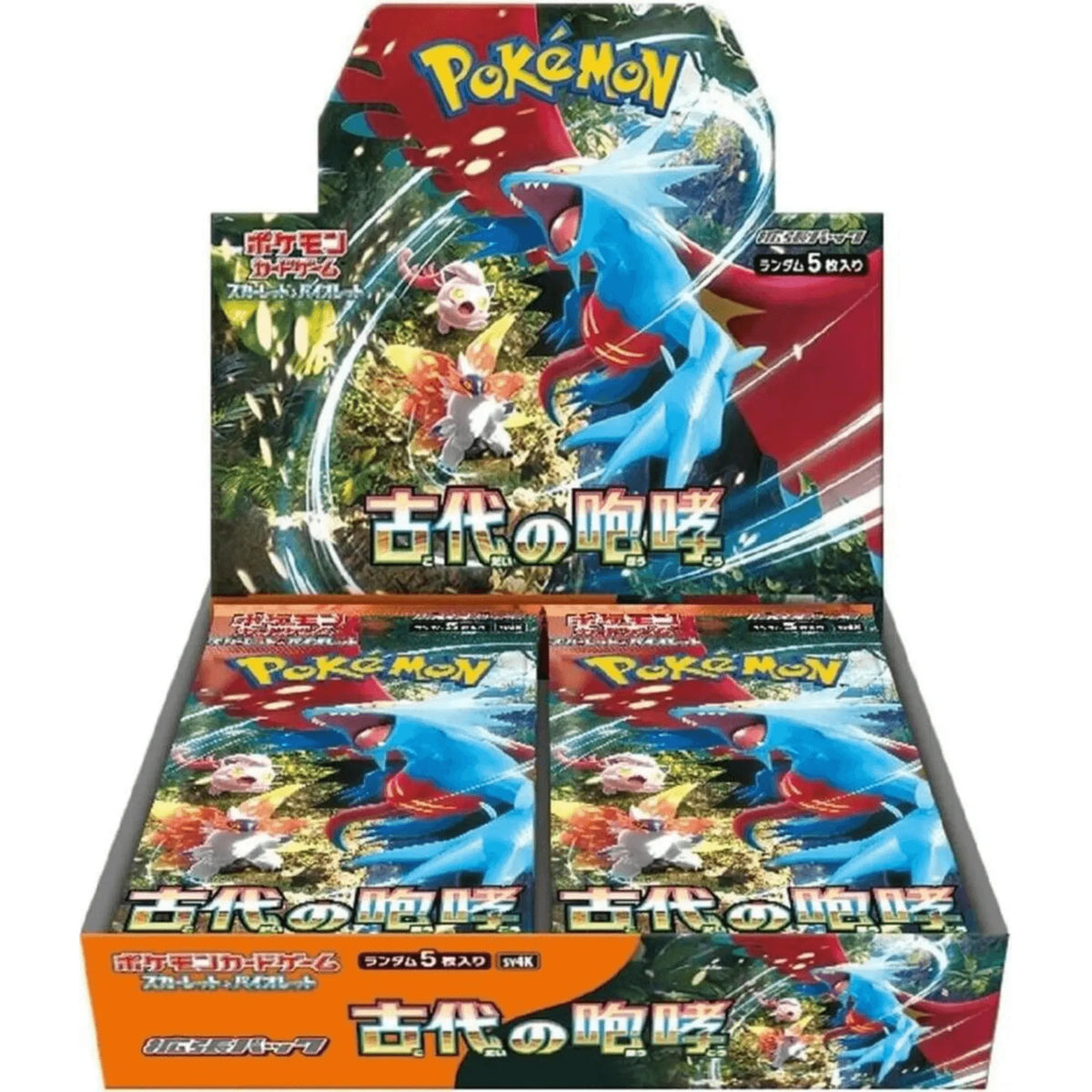 Pokemon Ancient Roar Booster Display Japanisch