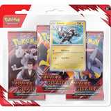 Pokémon Ewige Rivalen 3 Pack Blister Zebritz Promokarte