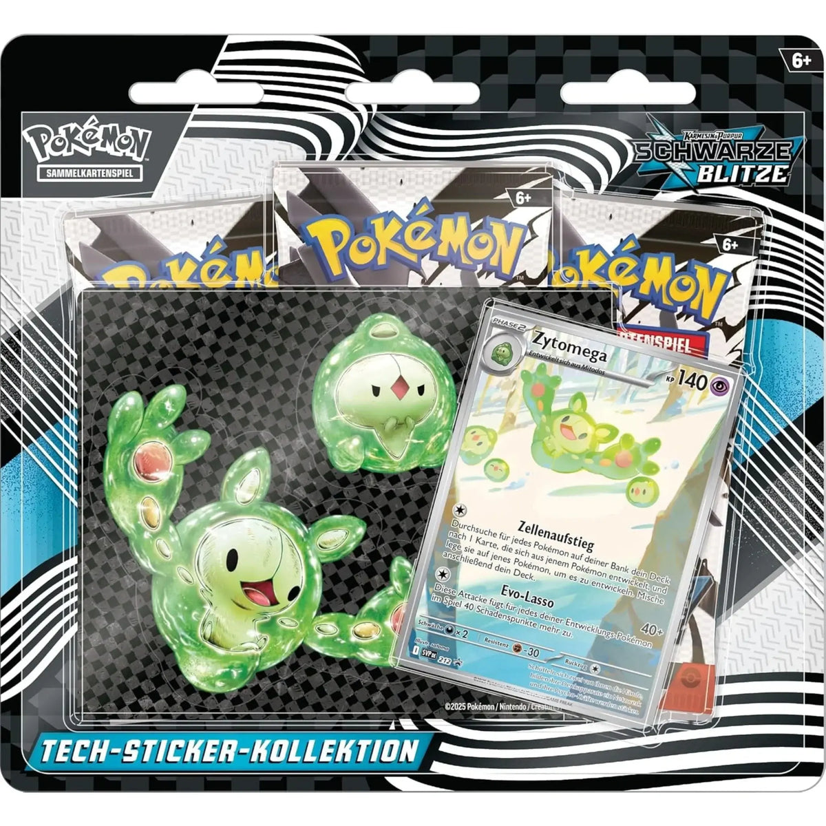 Pokemon Schwarze Blitze Tech Sticker Kollektion