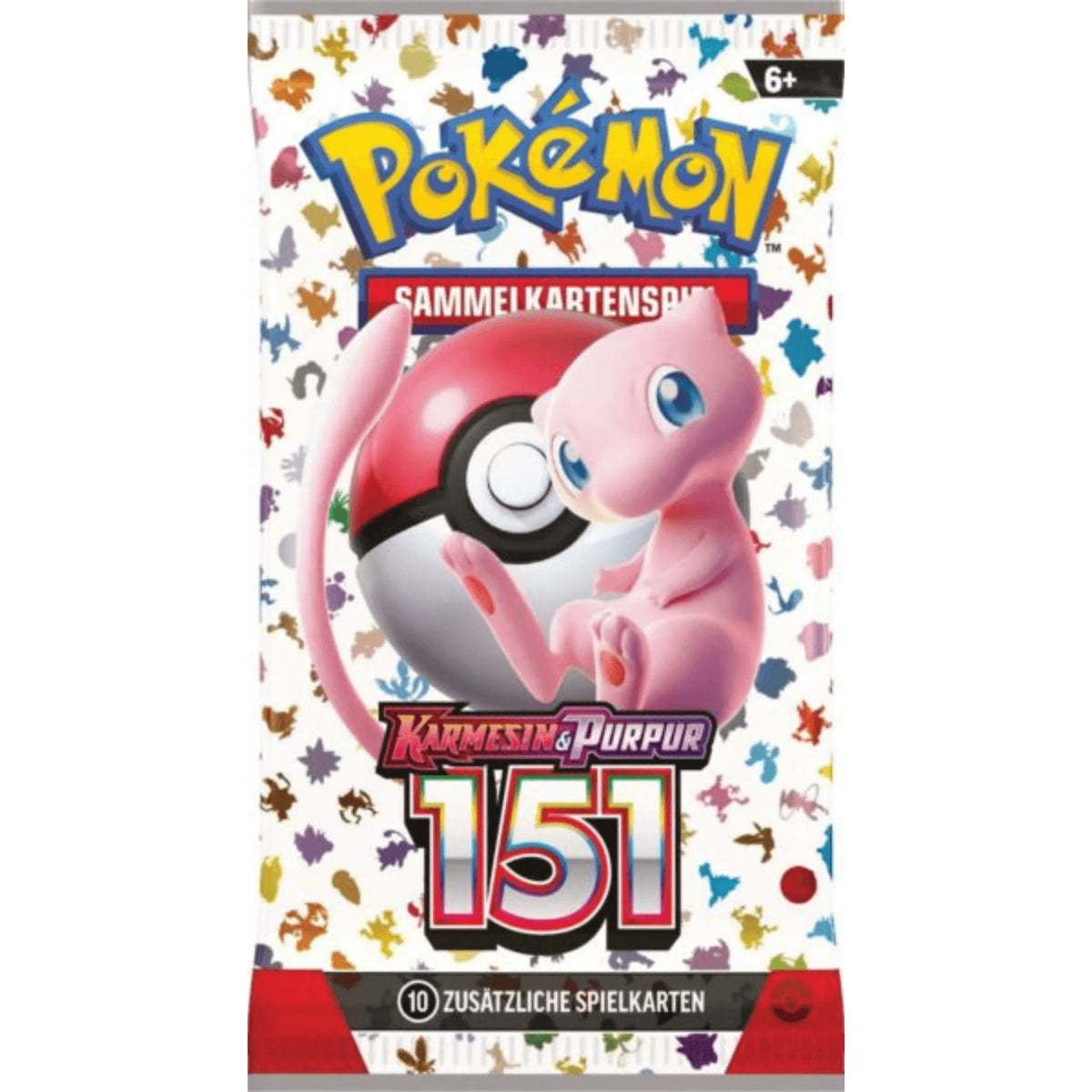 Pokémon Boosterpack 151 - Mew Artwork