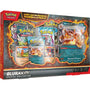 Pokémon TCG Glurak EX Spezial-Kollektion – Verpackung mit Karten und Boosterpacks