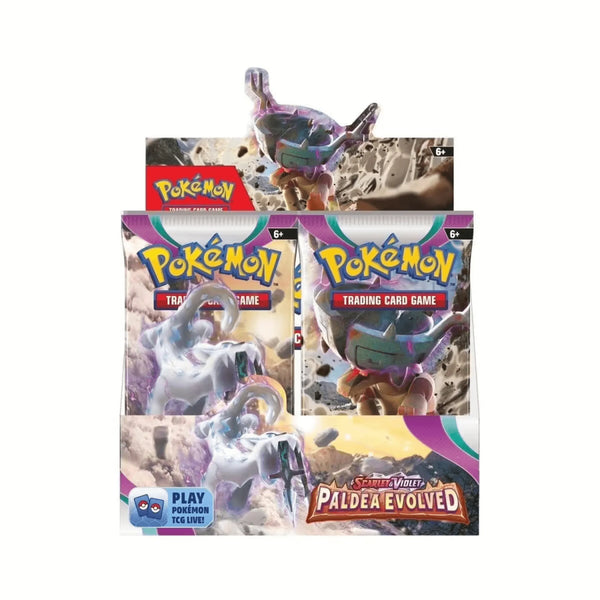 Pokemon Paldea Evolved Booster Display SV02 EN