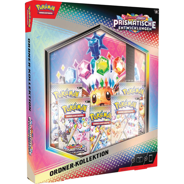 Pokemon Prismatische Entwicklungen Ordner-Kollektion Deutsch