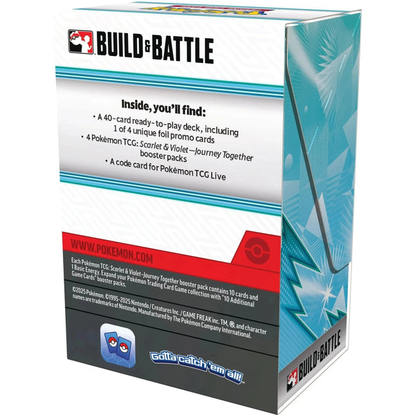 Pokemon Journey Together Build and Battle Kit Englisch Rückseite