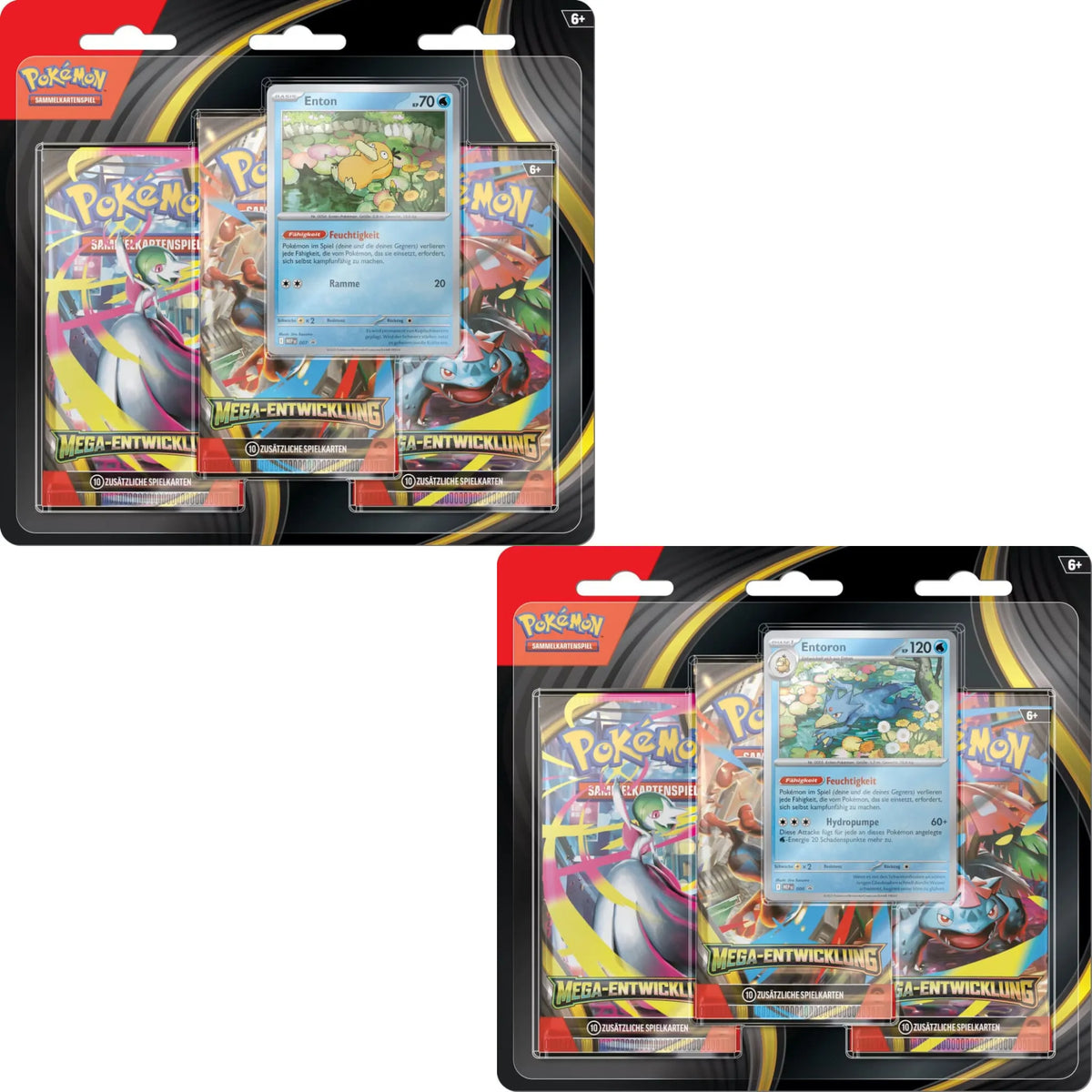 Pokemon Mega Entwicklung 3-Pack Blister