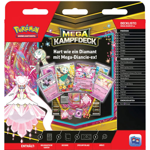 Pokemon Mega Diancie ex Mega Kampfdeck