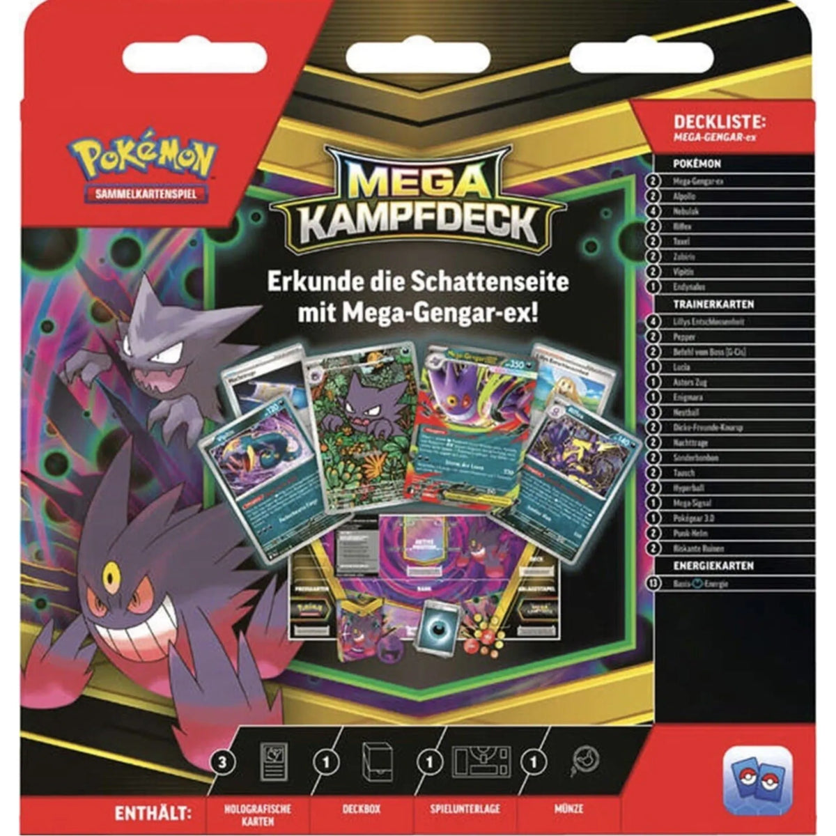 Pokemon Mega Gengar ex Mega Kampfdeck