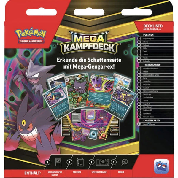 Pokemon Mega Gengar ex Mega Kampfdeck