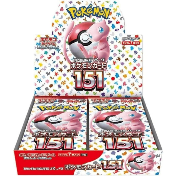 Pokemon 151 Booster Display Japanisch