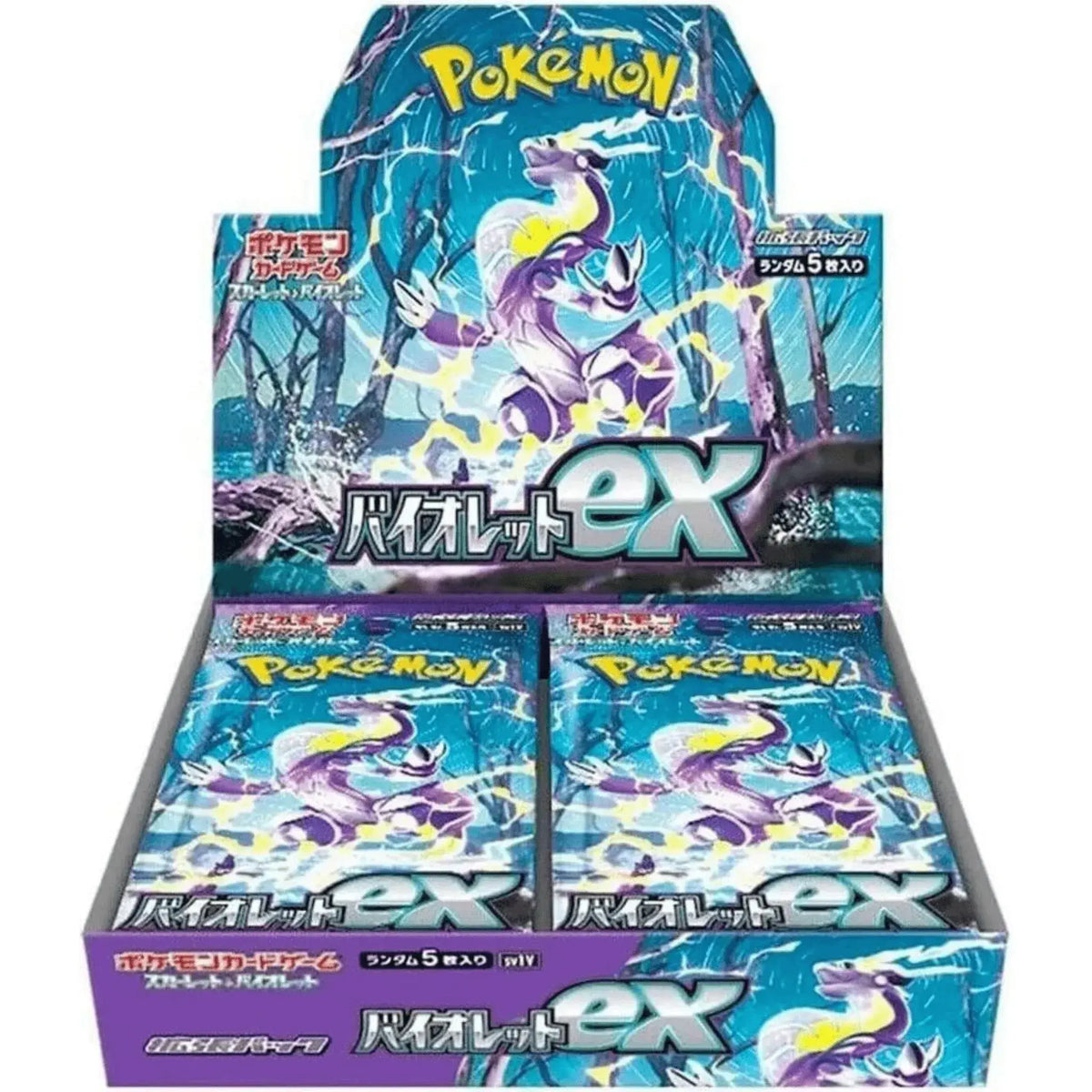 Pokémon Booster Display Violet ex Japanisch versiegelt