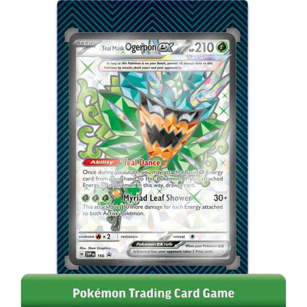 Pokemon Ogerpon ex Premium Collection Promokarte - Teal Mask Ogerpon ex