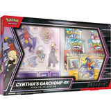 Einblick in die Cynthia's Garchomp EX Box – Inhalt mit Karten, Boostern und Extras