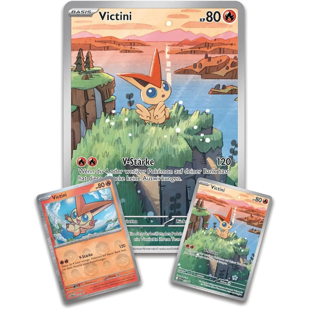 Pokemon Victini Illustrationskollektion