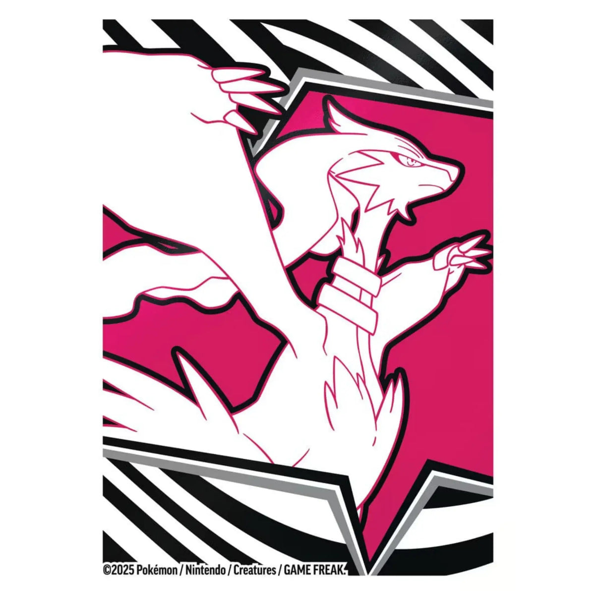 Pokémon Kartenhüllen – Zubehör aus der Weiße Flammen Trainer-Box