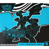 Deckbox mit Zekrom-Design – Teil der Schwarze Blitze Trainer-Box