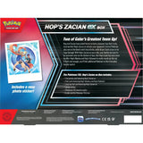 Pokemon Hop's Zacian ex Box Englisch Rückseite