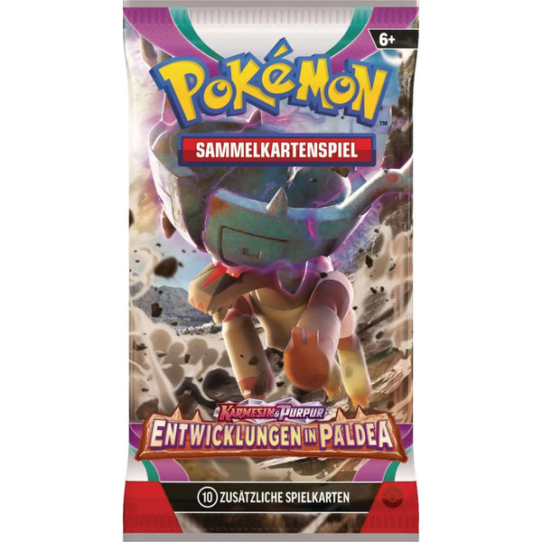 Pokémon Boosterpack Entwicklungen in Paldea