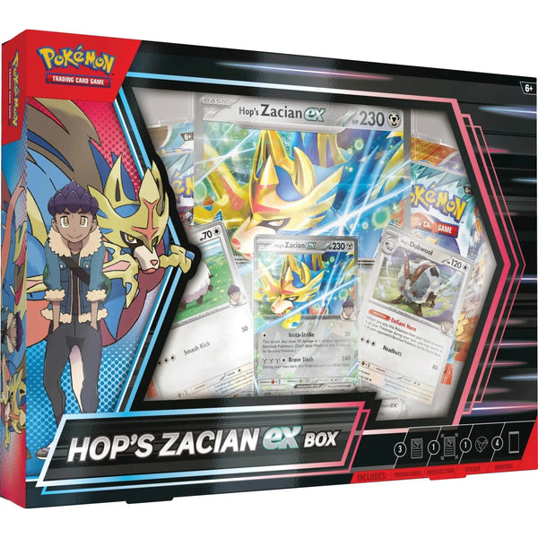 Pokemon Hop's Zacian ex Box Englisch