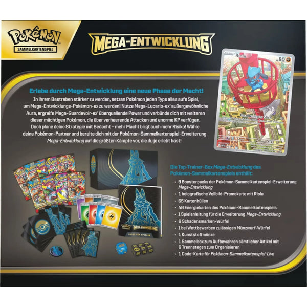 Mega Entwicklung: Mega Lucario Top Trainer Box